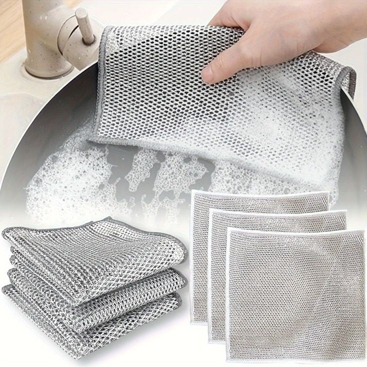 Dish Wash Wire Cloth (Single Layer) 8 Rs pcs
