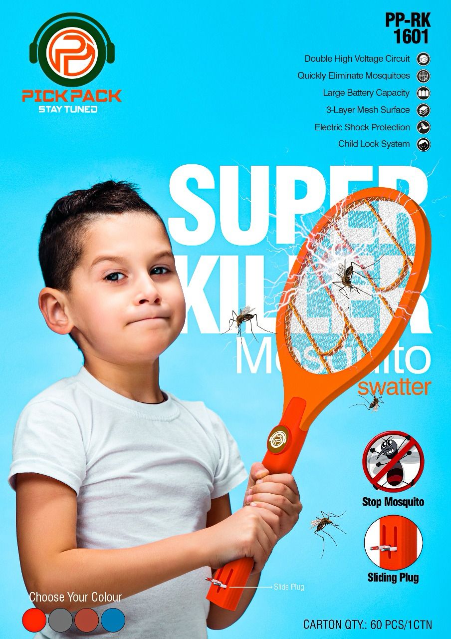 PICK PACK- 1601 MOSQUITO KILLER RACKET