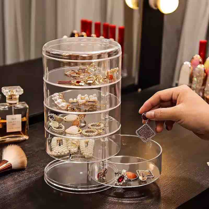 360° Revolving 3 Layer TPT Jewellery Organiser (J-03)