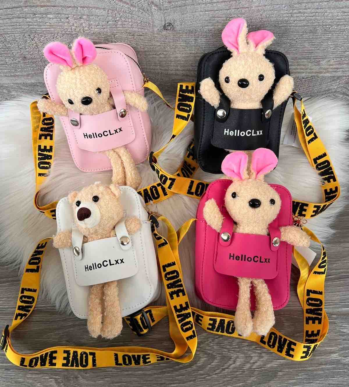 VF055 Cute Teddy Sling Bag (Imported)
