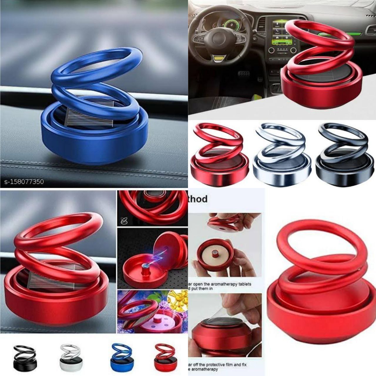RING SOLAR CAR AROMA PERFUME