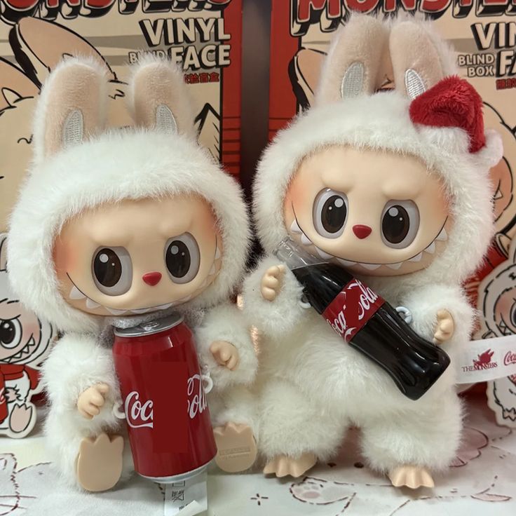 Coca Cola Labubu Doll (Imported)