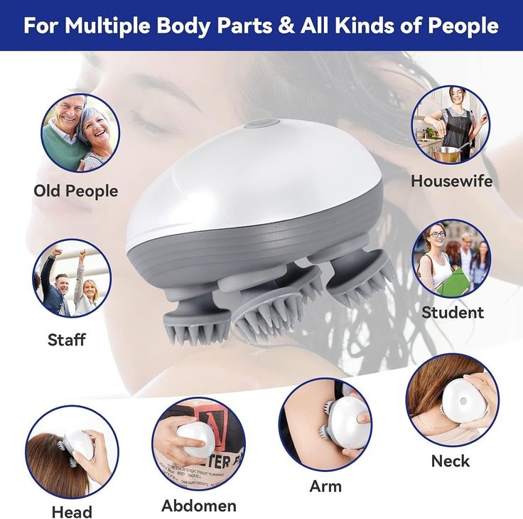 Rechargable Scalp Massager (Imported)