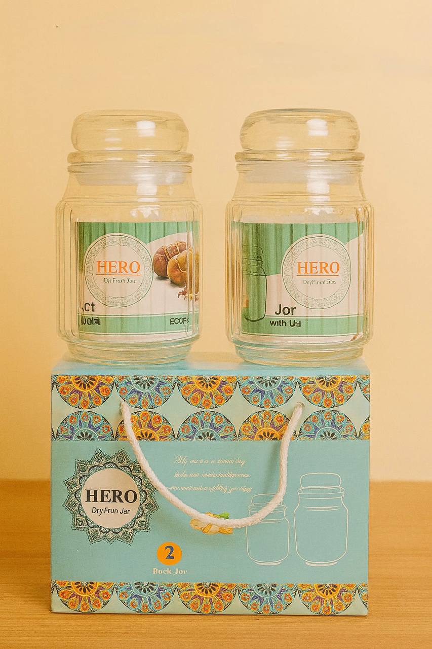 Hero Ceramic 2Pcs Jar Gift Set