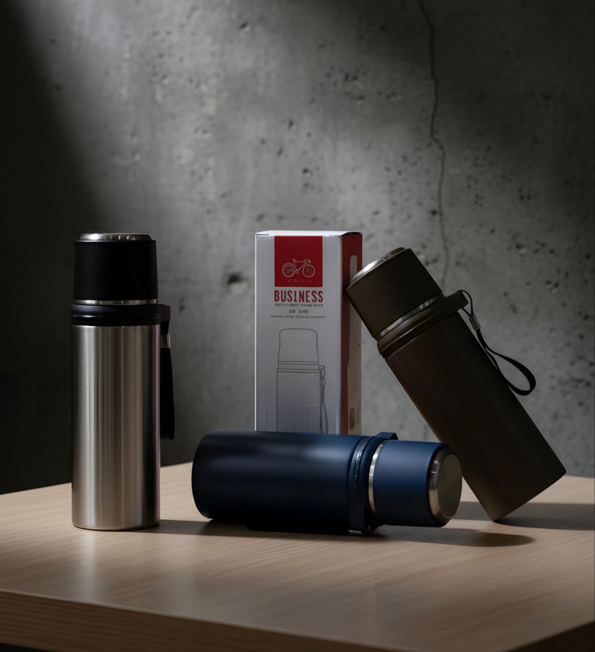 B-157 Stainless Steel Flask Bottle (Premium)