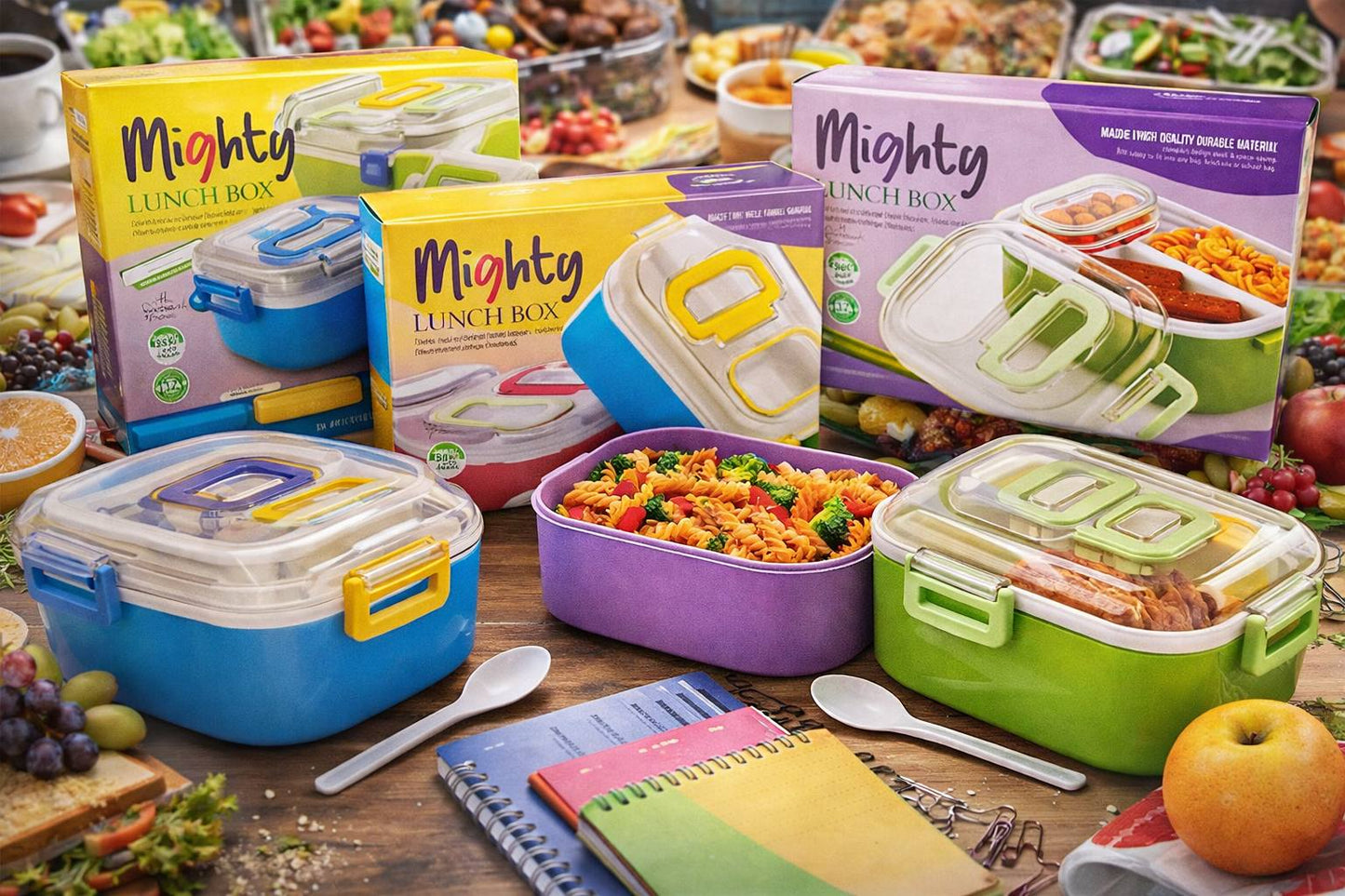 Mighty Plastic Lunch Box