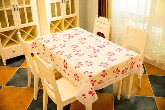 Waterproof Printed Dinning Table Cover (140*190cm) Heavy Quality
