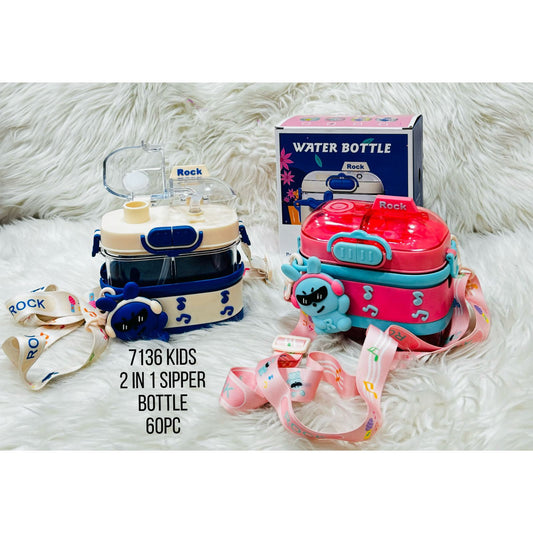 B-41 2in1 Kids Sipper Bottel ( Imported)