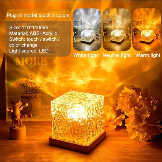USB Dynamic Water Pattern Lamp (Imported)