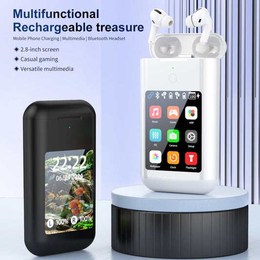 Multifunction Power Bank+Airpods Combo with LED Screen