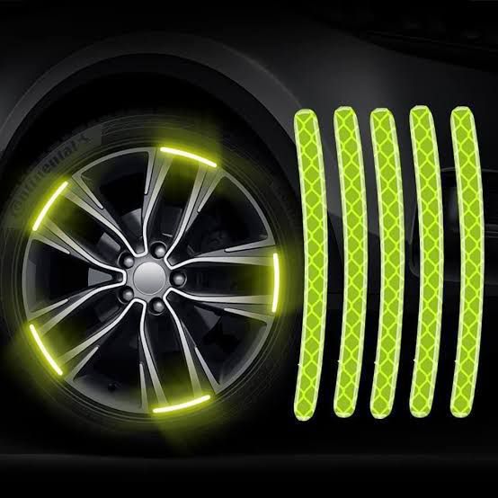 TYRE RIM TAPE STICKER (1 SHEET = 20STICKER)