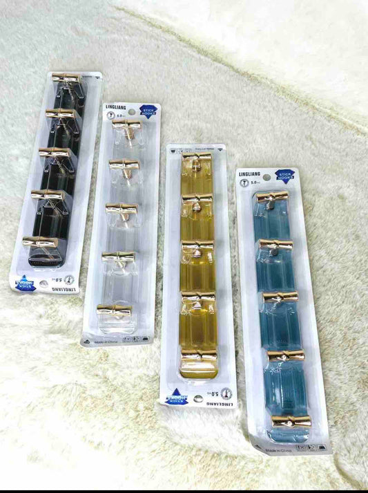 5in1 Acrylic Self Adhesive Hook (8220)