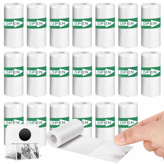SELF ADHESIVE PRINTING PAPER  ROLL FOR ( KIDS PRINTER )