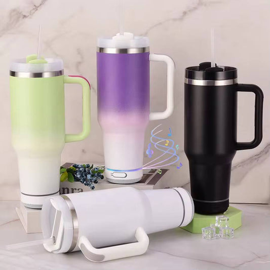 B-111 1200ml Bluetooth Speaker Tumbler (Imported)