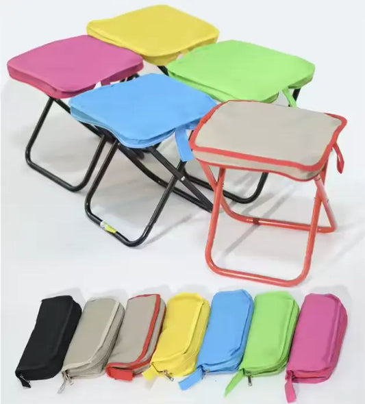 Purse Style Travel Foldable Stool (Imported)
