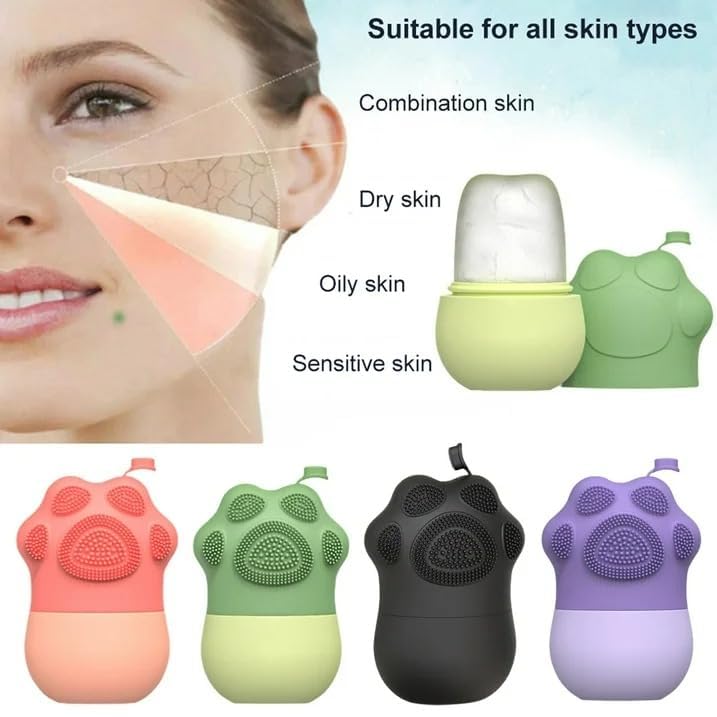SILICON ICE FACE ROLLER (BEER SHAPE)