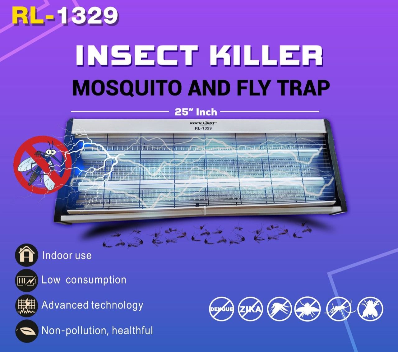 RL-1329 25 Inch Automatic Mosquito Killer (Imported)