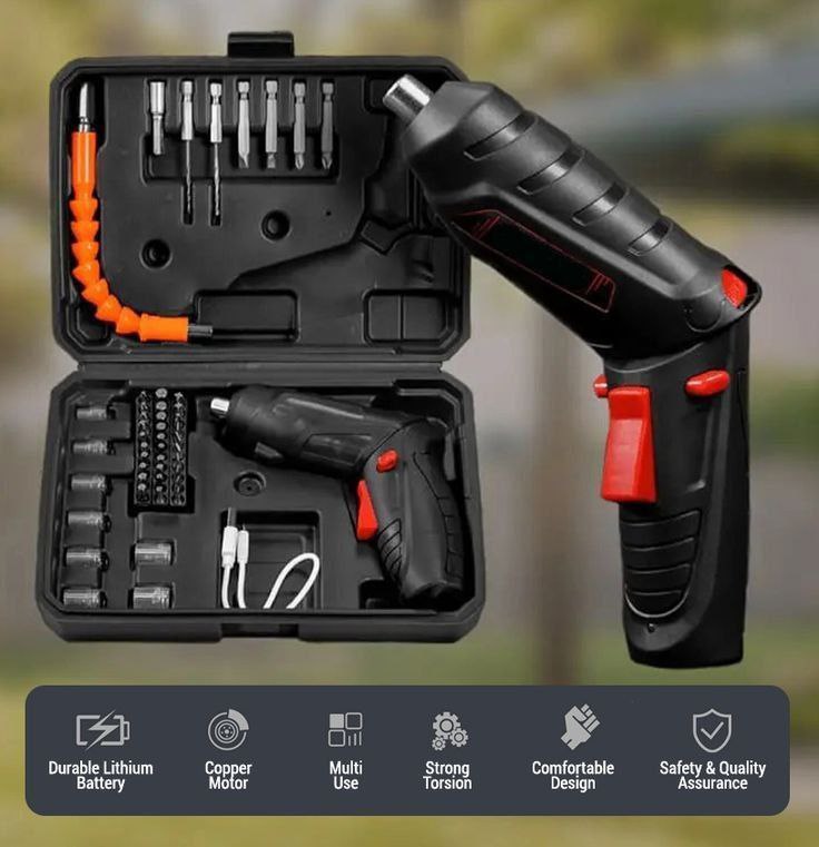 Rechargable Screw & Drill Gun (Imported)