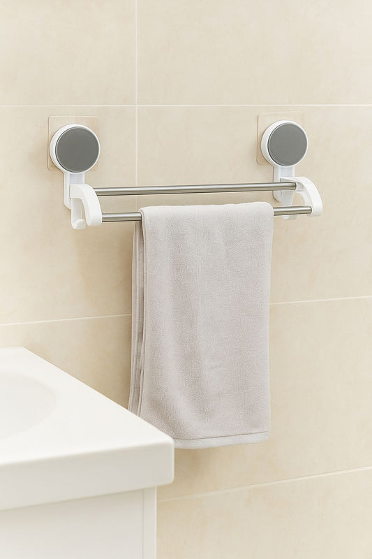 SS TOWEL HANGER SELF ADHESIVE