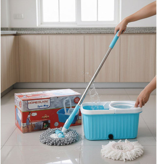 SQUARE SPIN BUCKET MOP