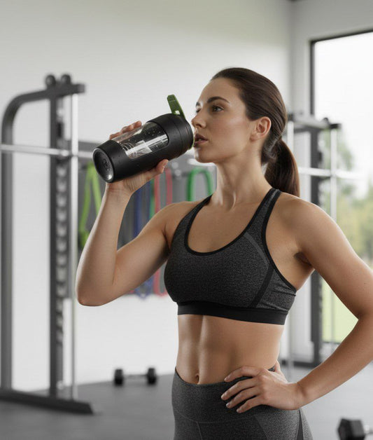 Transparent Gym Shaker