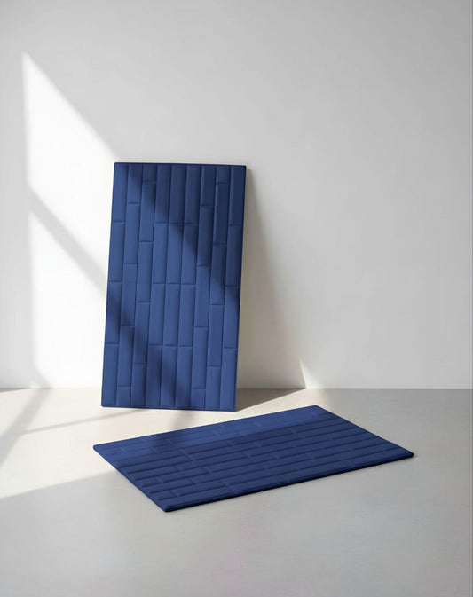 Self Adhesive 3D PE Foam Bricks Sheet (Blue)