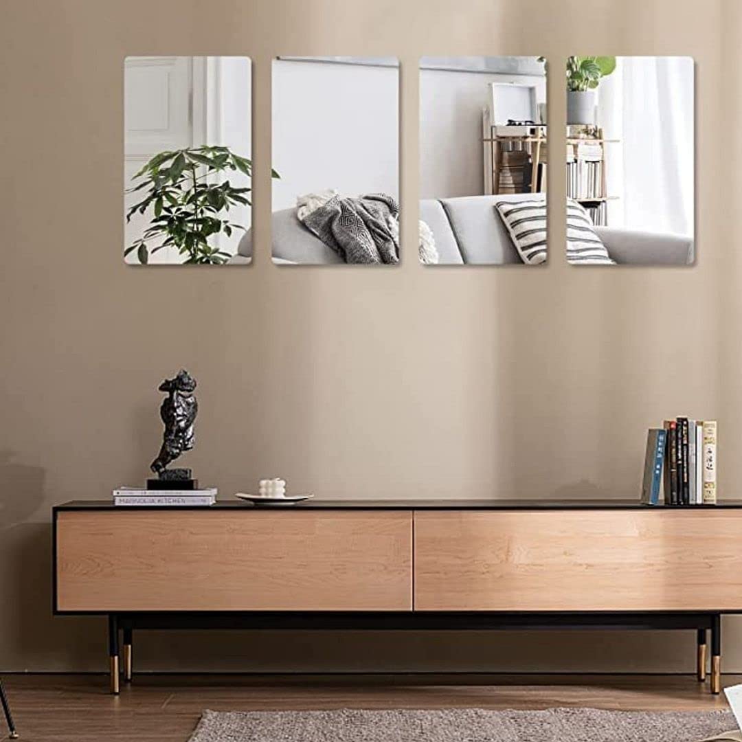 SELF ADHESIVE MIRROR STICKER (20*30 CM) RECTANGULAR