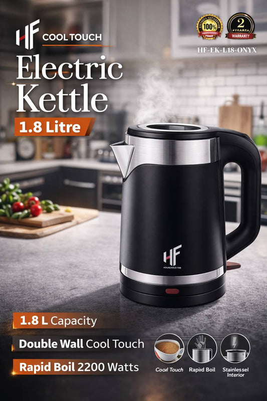 1.8L HF Premium Steel Kettle (Imported)