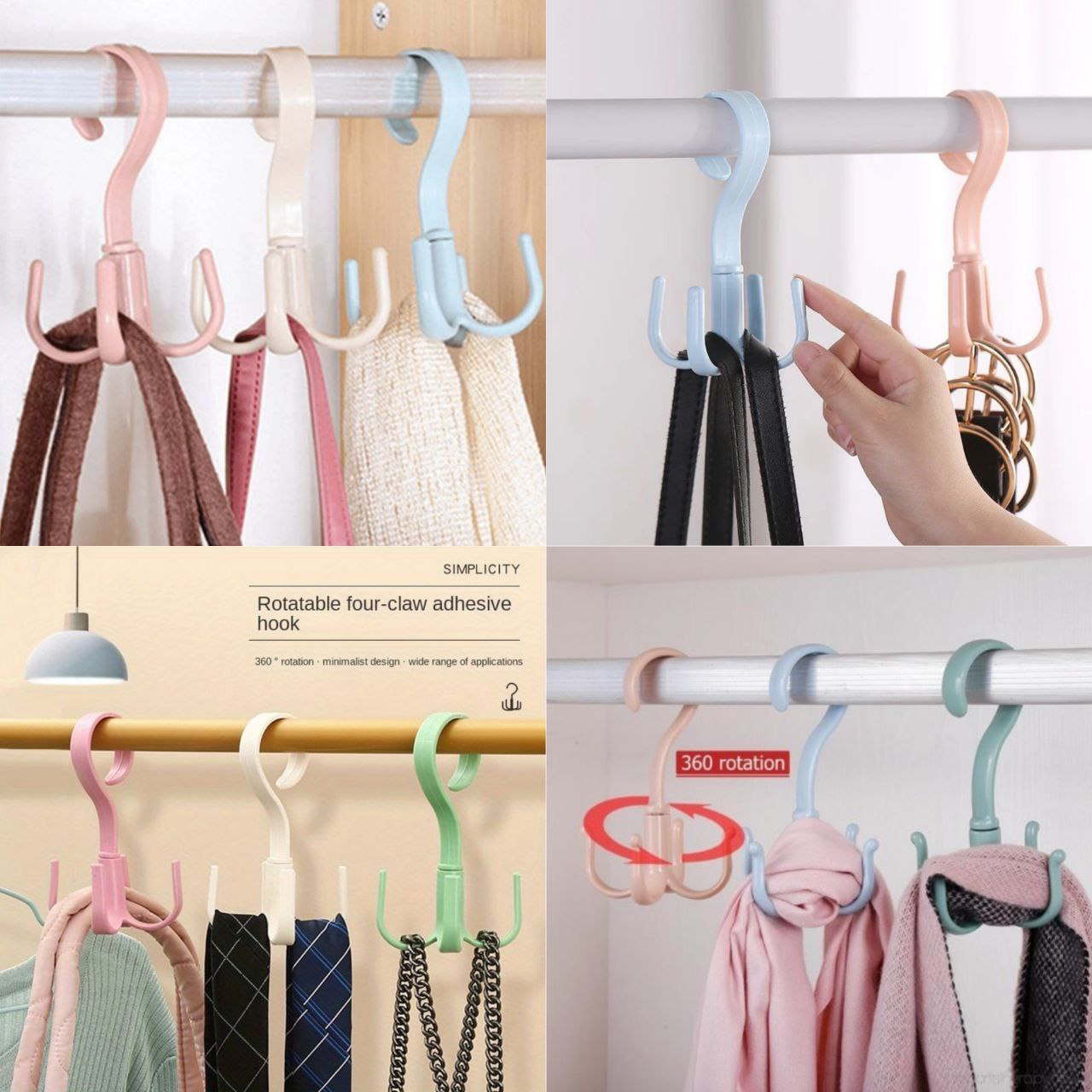 Multipurpose Rotating Hook (Imported)