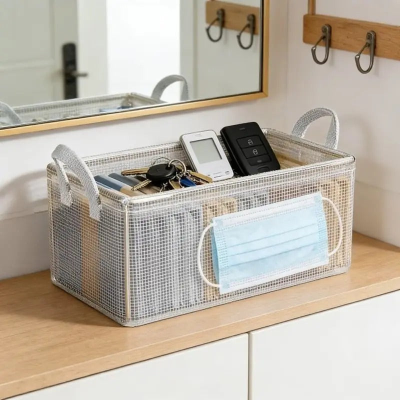 27 LITER STORAGE ORGANISER (TRANSPARENT)