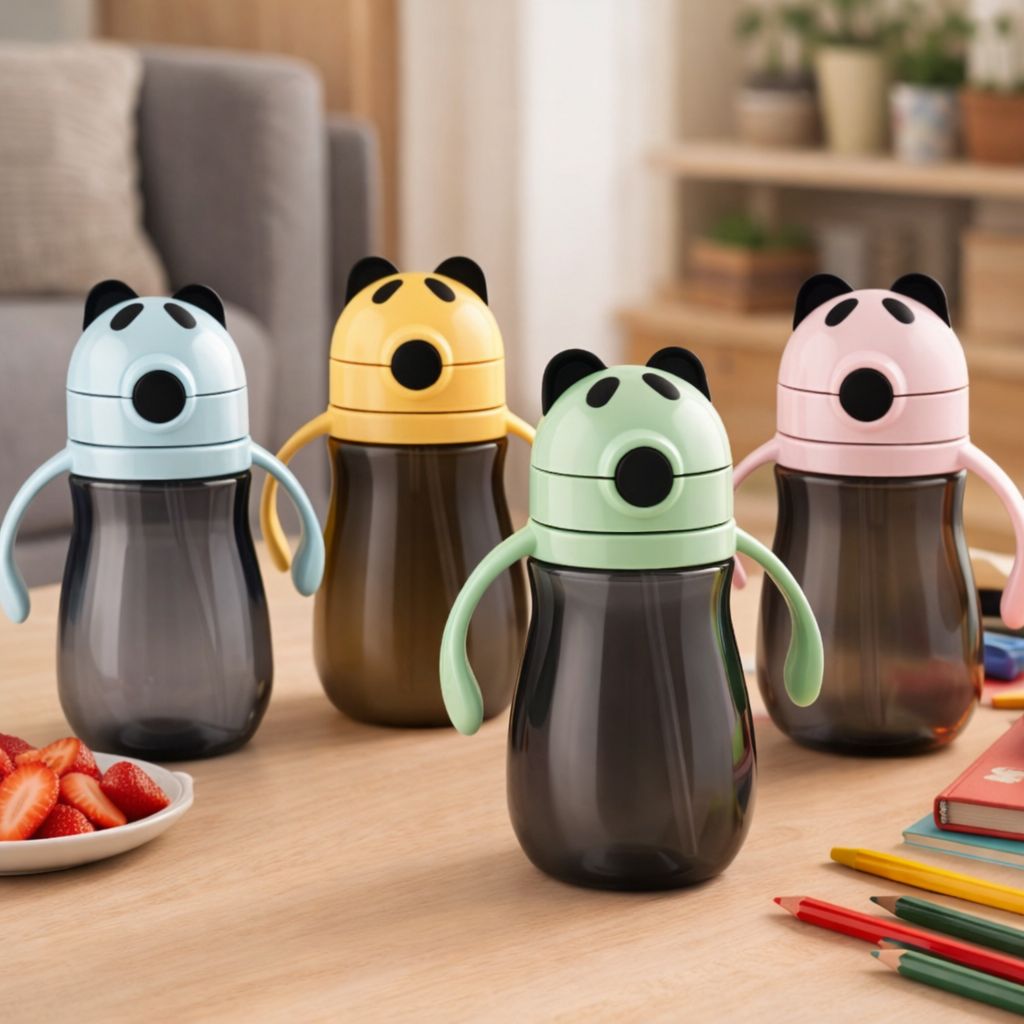 Kids Panda Sipper Bottle
