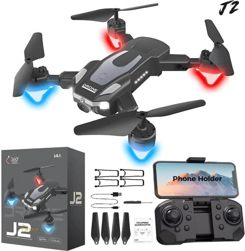 J2. 360° DUBBLE BATTERY DRONE