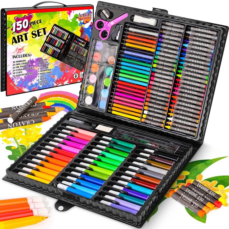 150 PIECE ART SET or Colour Set (Imported)