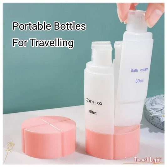 4in1 Travel Portable Shampoo Bottle (Imported)