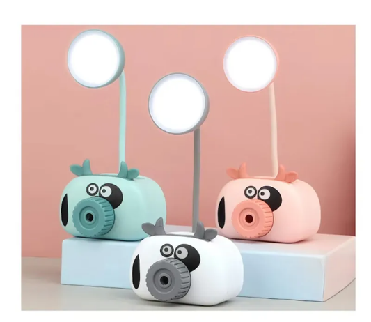 Study Lamp With Pen Stand & Sharpner