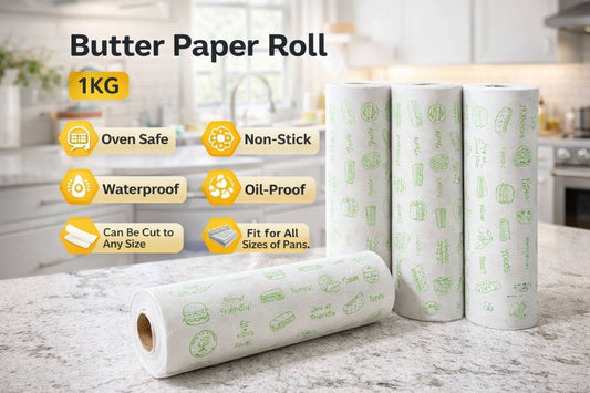 1/2 Kg Butter Paper Roll