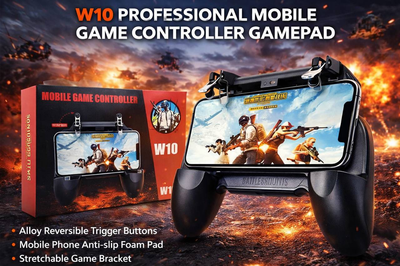 W10 Mobile Game Controller Pad (Imported)
