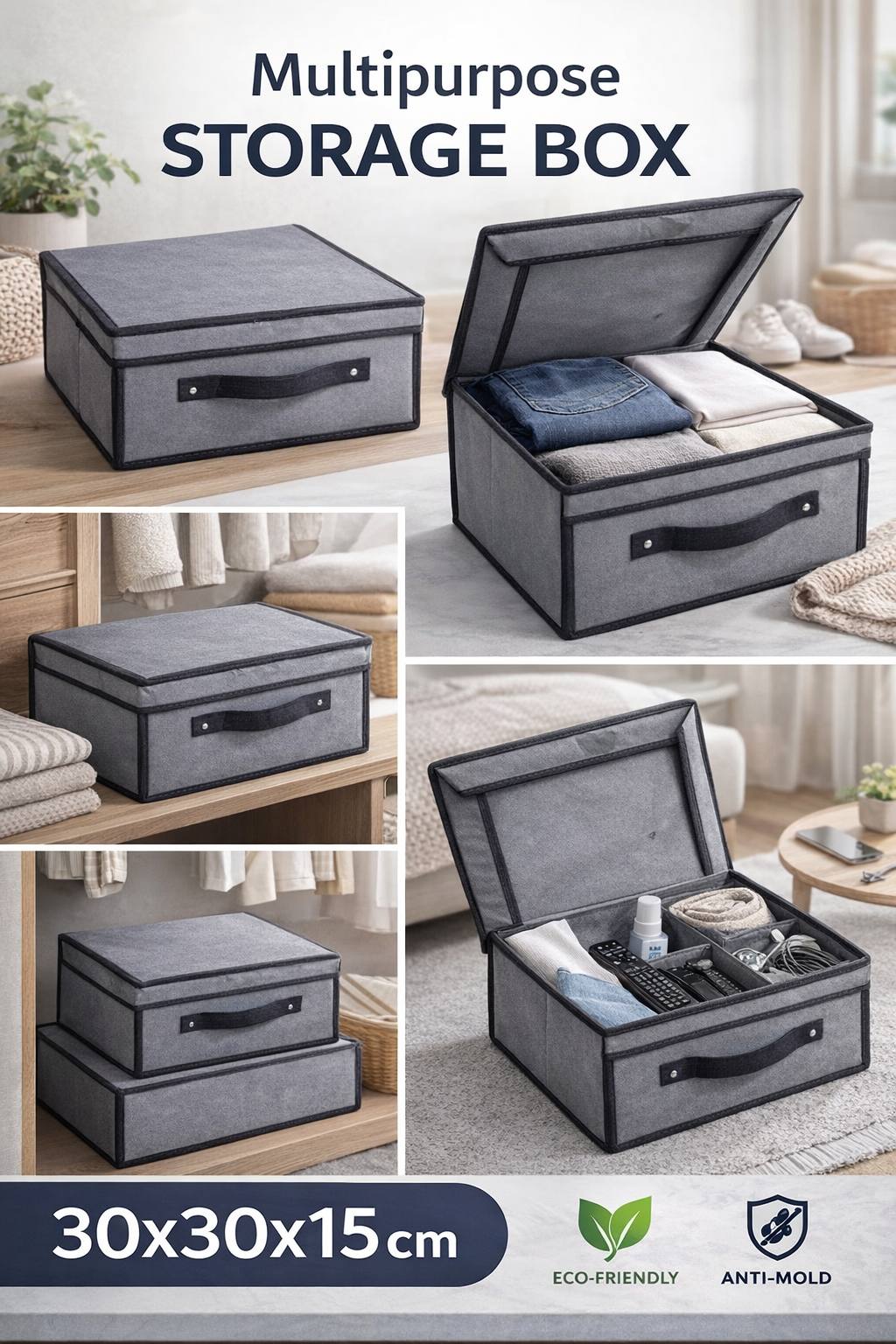 Multipurpose Storage Organiser (30*30*15cm)