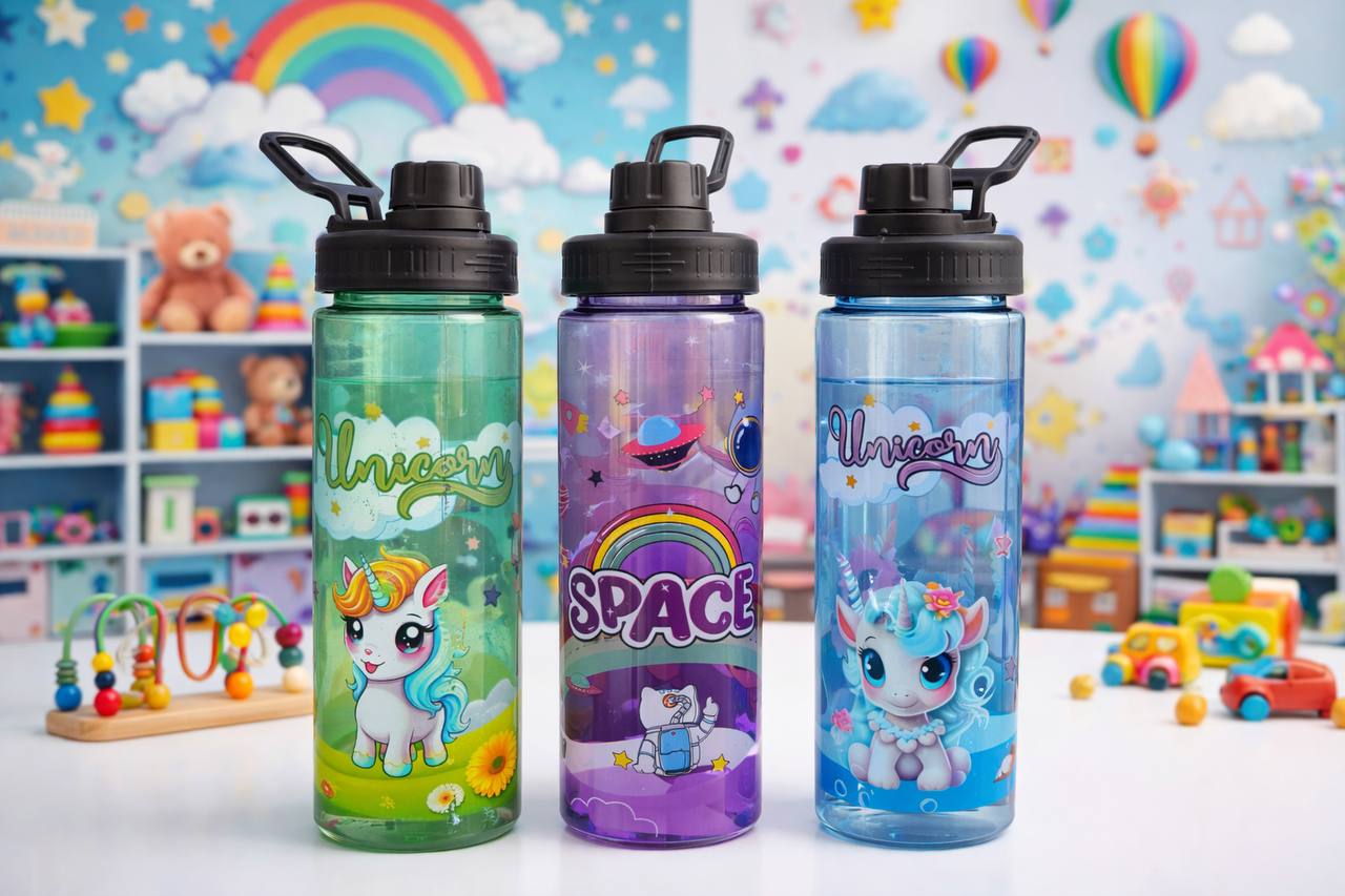 Printed Kids Water Bottle (Heavy)