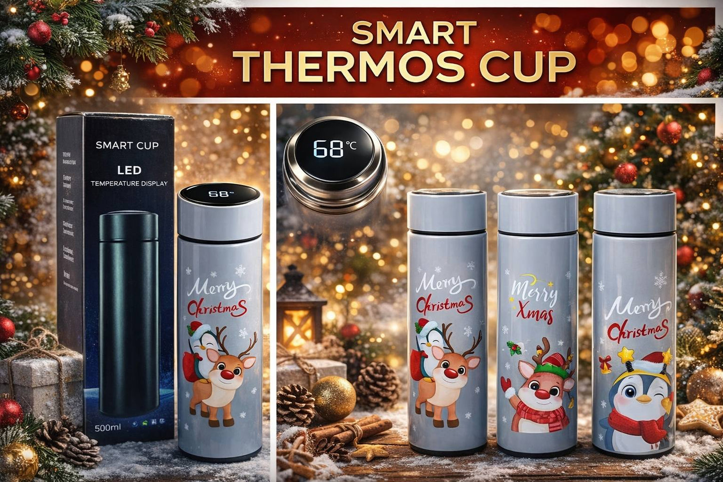 Printed Temperature Bottle (Imported)
